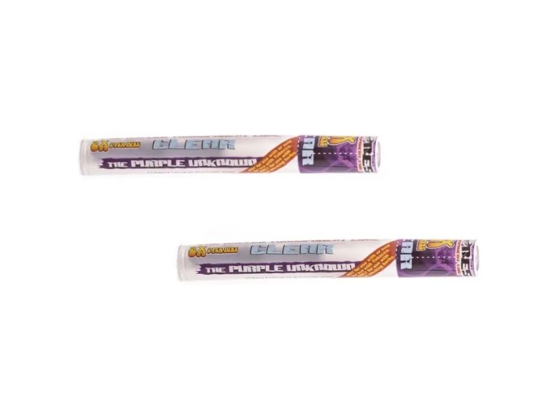 Cyclones Transparentes - PURPLE - 2 Unidades